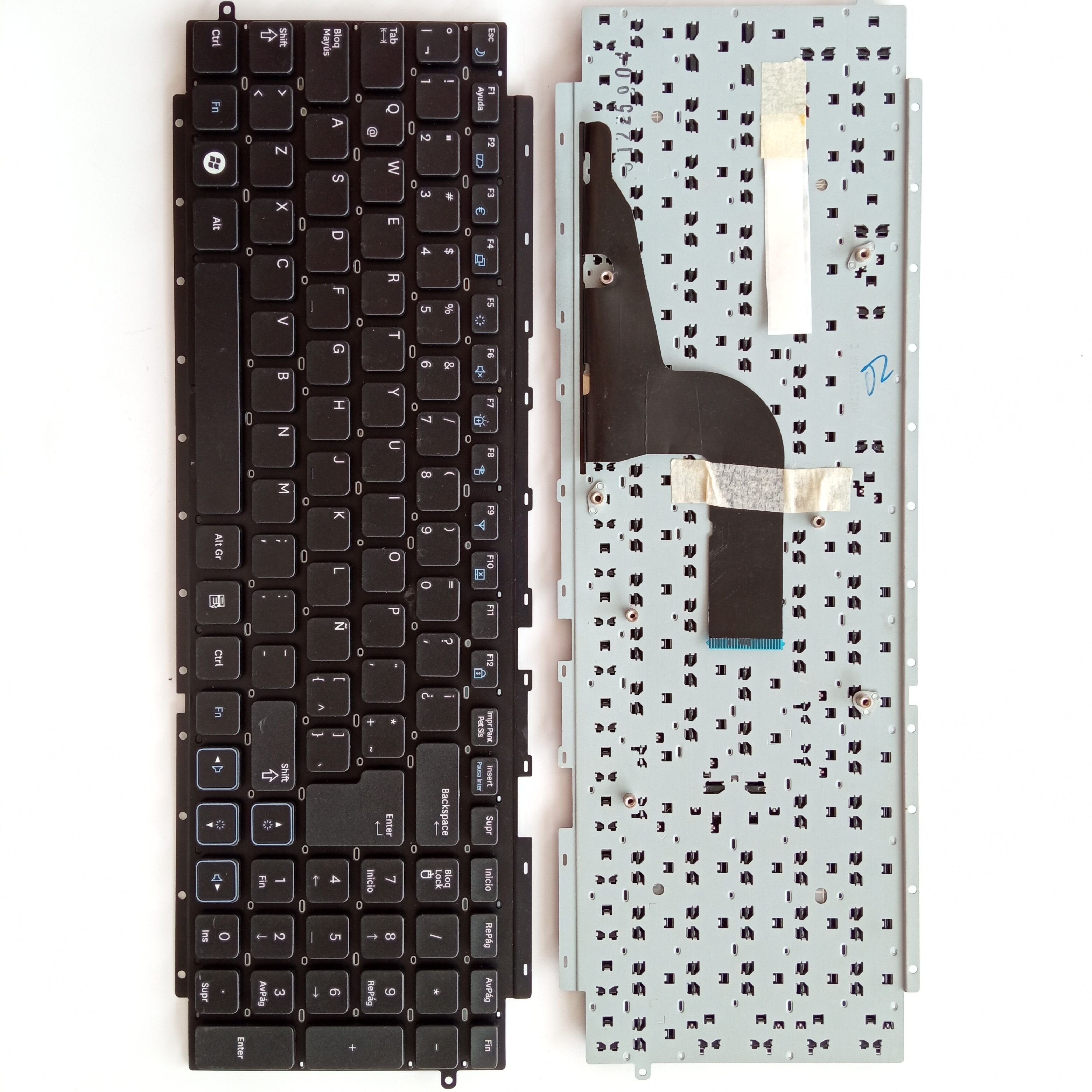 Picture of New Replacement Laptop Keyboard For SAMSUNG RC710 BLACK LA Layout